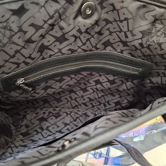 Loungefly Star Wars Space Scene Real Photo Tote Bag Purse - Picture 8 of 11